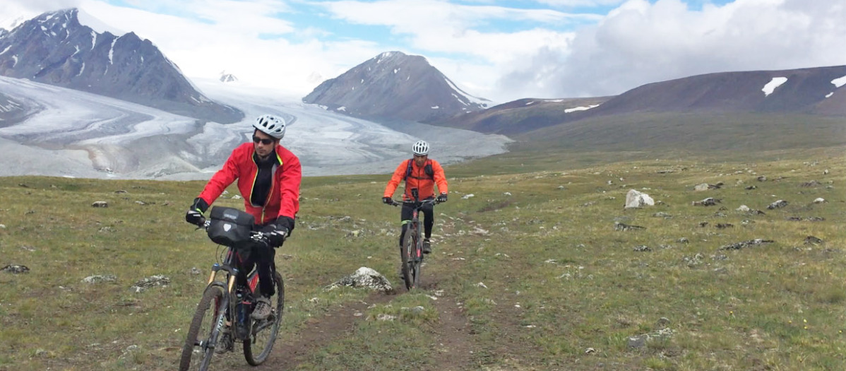 The Altai Mountain Biking with the Golden Eagles