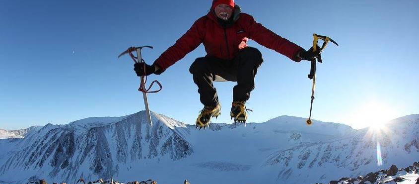  Mongolia Expeditions were organized for Sean Burch's logistic support of 23 first ascents – solo of him