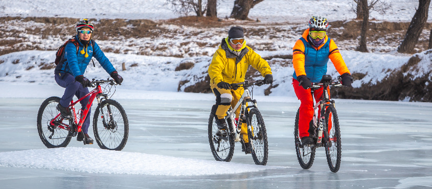 Winter Cycling Tour starts